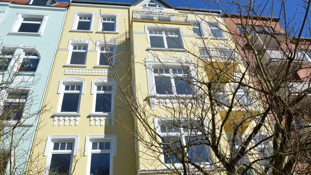 Die einmalig schöne Fassade